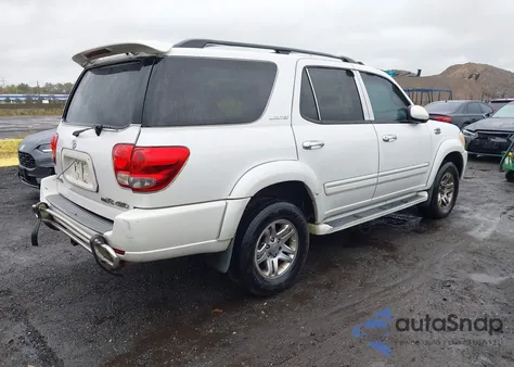 2006 Toyota Sequoia Limited V8 z USA, uszkodzony, nr VIN 5TDBT48A26S270518